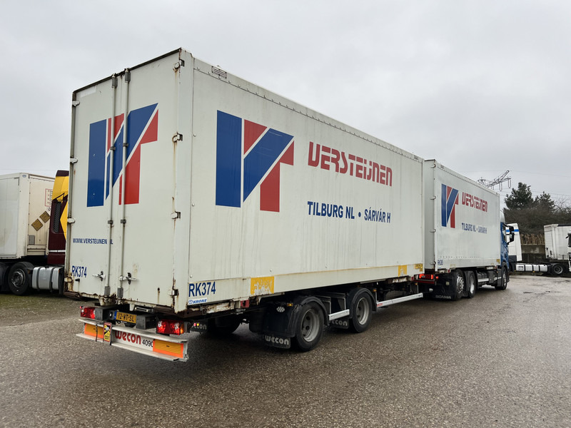Scania R410 Highline / BDF Box + Wecon AWZ 218 / BDF Box / 448 dkm / NL Truck + Trailer - Containertransporter/ Wissellaadbak vrachtwagen: afbeelding 2 Scania R410 Highline / BDF Box + Wecon AWZ 218 / BDF Box / 448 dkm / NL Truck + Trailer - Containertransporter/ Wissellaadbak vrachtwagen: afbeelding 2