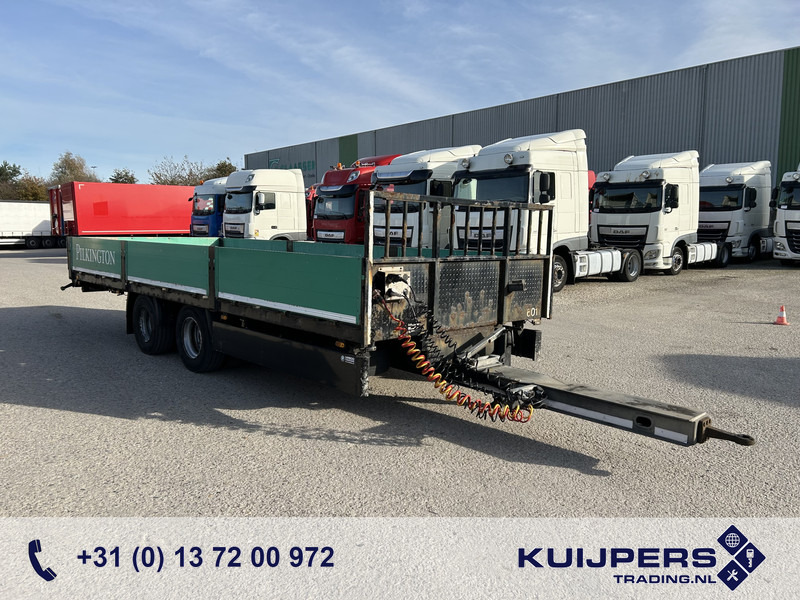Lako AW 218 LZV / Wipkar - Mid axle Trailer / Side Boards / Trailer Coupling ## - Open/ Plateau aanhangwagen: afbeelding 1 Lako AW 218 LZV / Wipkar - Mid axle Trailer / Side Boards / Trailer Coupling ## - Open/ Plateau aanhangwagen: afbeelding 1