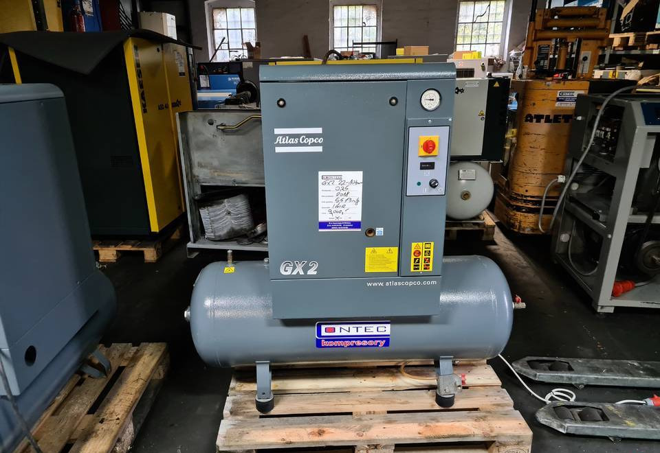 Kompresor śrubowy  ATLAS COPCO GX2 2,2 kw - Luchtcompressor: afbeelding 5 Kompresor śrubowy  ATLAS COPCO GX2 2,2 kw - Luchtcompressor: afbeelding 5