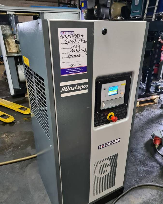 Kompresor śrubowy Atlas Copco GA 15 VSD ff + - Luchtcompressor: afbeelding 3 Kompresor śrubowy Atlas Copco GA 15 VSD ff + - Luchtcompressor: afbeelding 3