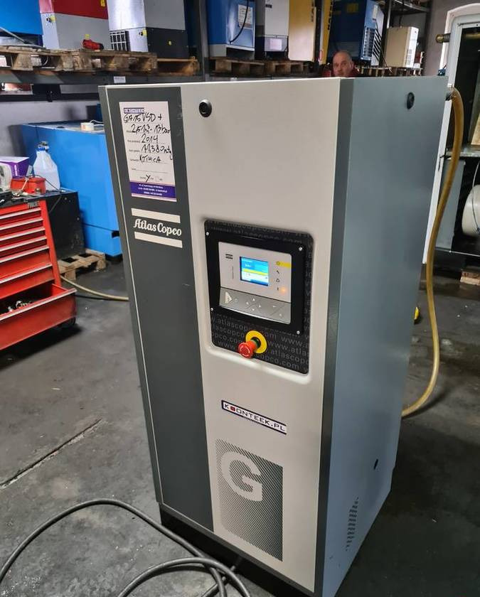 Kompresor śrubowy Atlas Copco GA 15 VSD ff + - Luchtcompressor: afbeelding 5 Kompresor śrubowy Atlas Copco GA 15 VSD ff + - Luchtcompressor: afbeelding 5