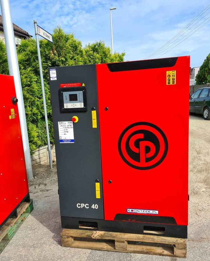 Kompresor śrubowy Chicago Pneumatic CPC 40 30 kw, Atlas Copco - Luchtcompressor: afbeelding 1 Kompresor śrubowy Chicago Pneumatic CPC 40 30 kw, Atlas Copco - Luchtcompressor: afbeelding 1