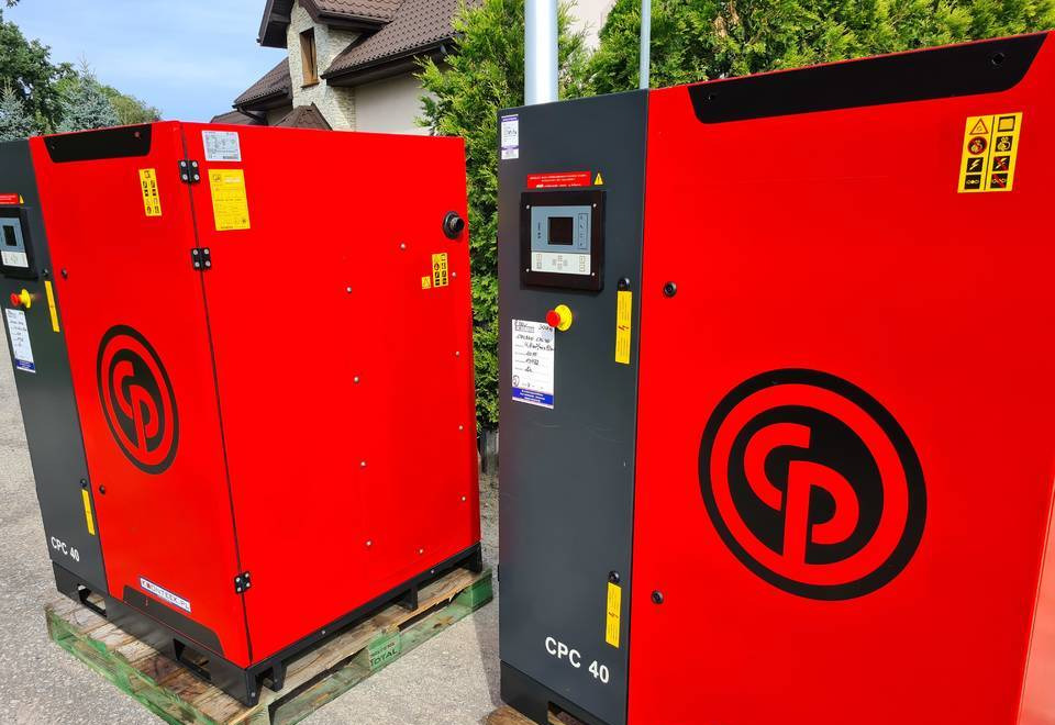 Kompresor śrubowy Chicago Pneumatic CPC 40 30 kw, Atlas Copco - Luchtcompressor: afbeelding 4 Kompresor śrubowy Chicago Pneumatic CPC 40 30 kw, Atlas Copco - Luchtcompressor: afbeelding 4