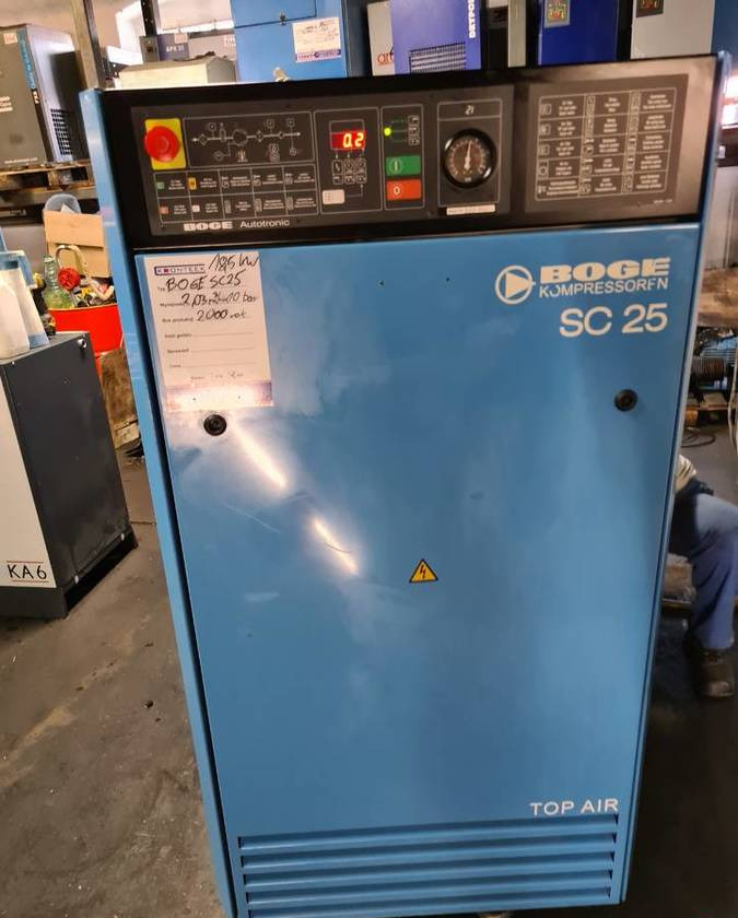 Sprężarka tłokowa BOGE SC 25, 18,5 kw - Luchtcompressor: afbeelding 2 Sprężarka tłokowa BOGE SC 25, 18,5 kw - Luchtcompressor: afbeelding 2