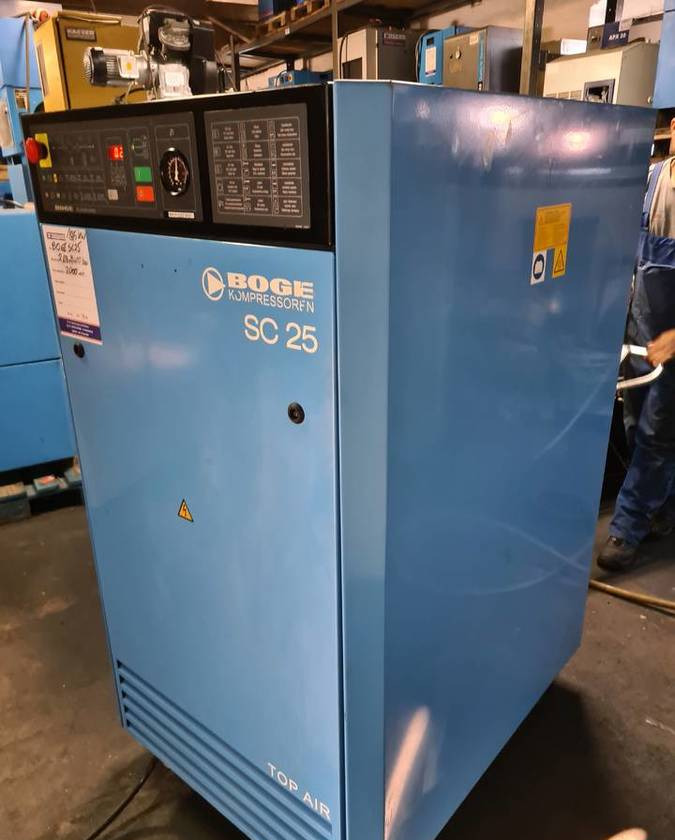 Sprężarka tłokowa BOGE SC 25, 18,5 kw - Luchtcompressor: afbeelding 1 Sprężarka tłokowa BOGE SC 25, 18,5 kw - Luchtcompressor: afbeelding 1
