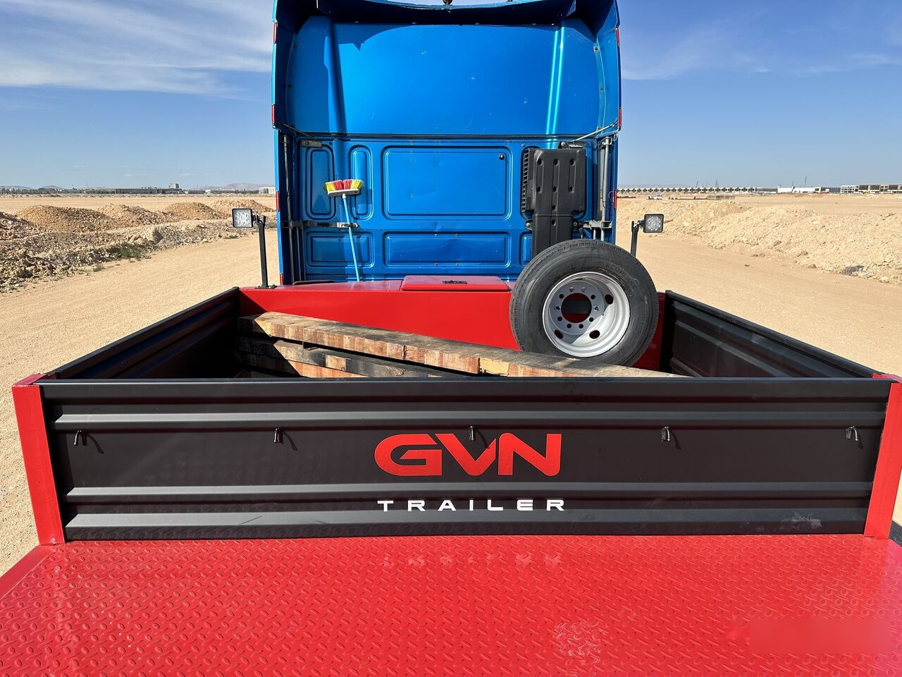 Nieuw Dieplader oplegger GVN Trailer 4 AXLE EXTENDABLE LOWBED: afbeelding 7