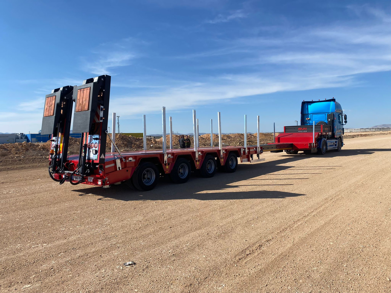 Nieuw Dieplader oplegger GVN Trailer 4 AXLE EXTENDABLE LOWBED: afbeelding 10
