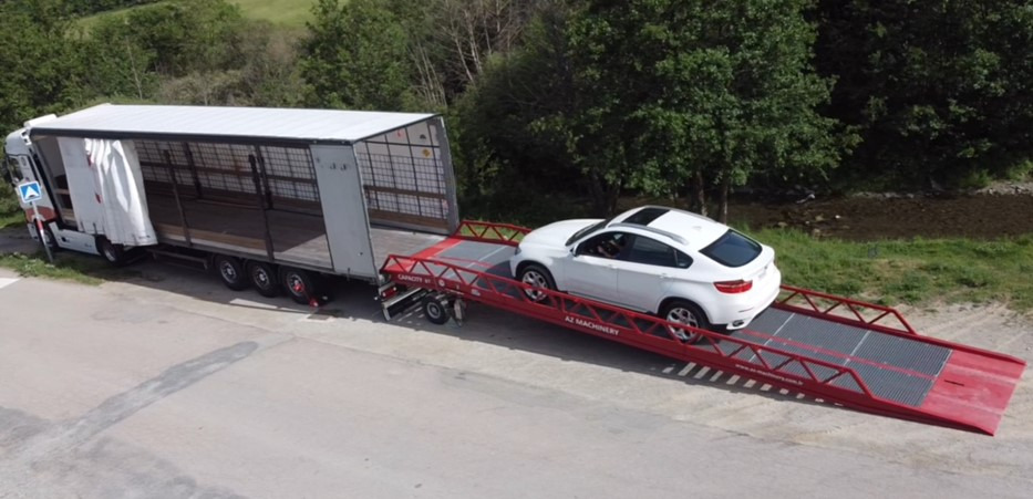 AZ RAMP EASY-XL 8 mobile loading ramp - Laadbrug: afbeelding 2 AZ RAMP EASY-XL 8 mobile loading ramp - Laadbrug: afbeelding 2