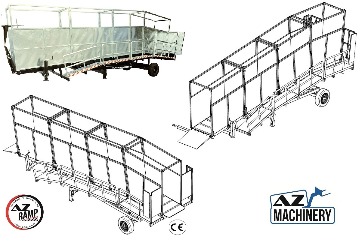 AZ RAMP TOP AGRI mobile loading ramp - Laadbrug: afbeelding 5 AZ RAMP TOP AGRI mobile loading ramp - Laadbrug: afbeelding 5