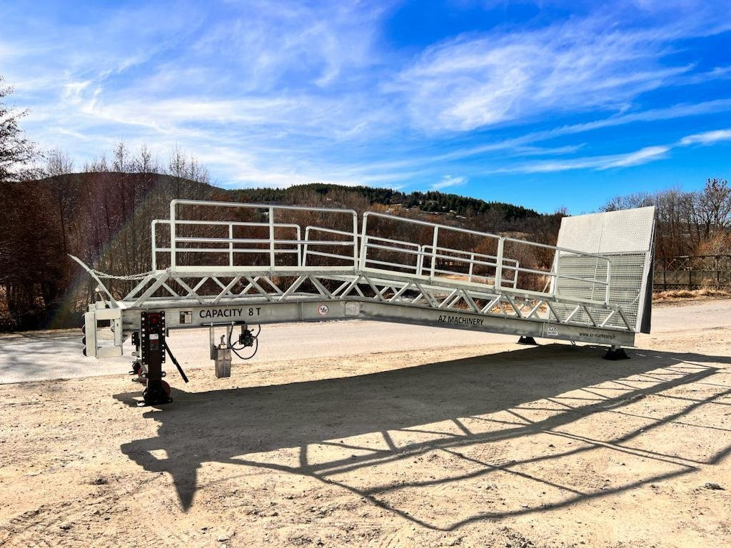 Nieuw Laadbrug Loading Ramp with with hydraulic tilting bridge -  AZ RAMP - STAR- 12T FULL GALVA: afbeelding 9