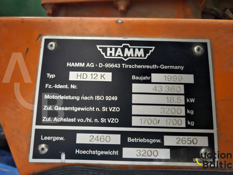 Wals Hamm HD 12 K: afbeelding 16