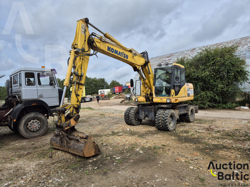 Komatsu PW160-7 - Mobiele graafmachine: afbeelding 1 Komatsu PW160-7 - Mobiele graafmachine: afbeelding 1