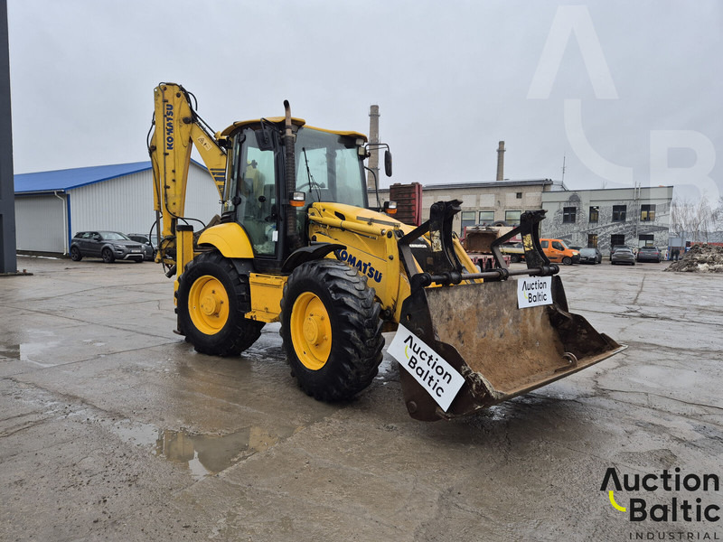 Komatsu WB93S-5 - Graaflaadmachine: afbeelding 1 Komatsu WB93S-5 - Graaflaadmachine: afbeelding 1