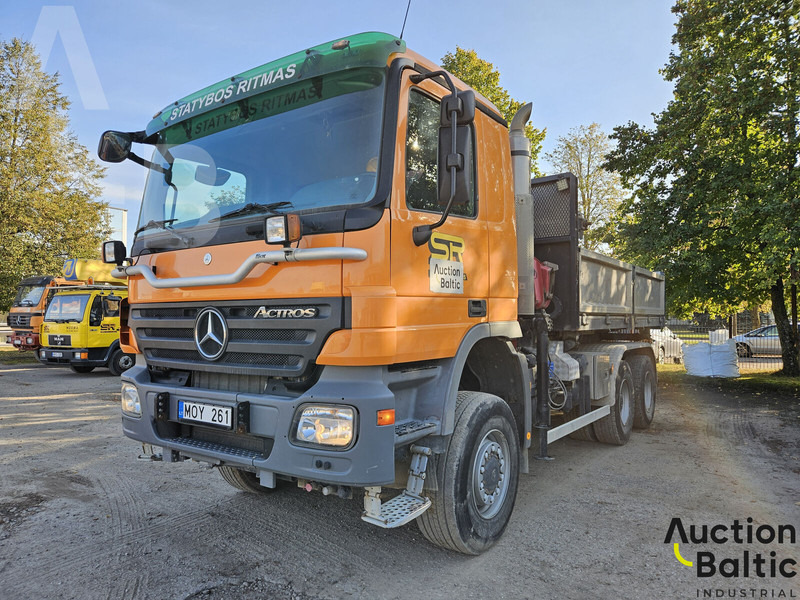 Mercedes-Benz Actros 1844 - Kipper vrachtwagen, Kraanwagen: afbeelding 2 Mercedes-Benz Actros 1844 - Kipper vrachtwagen, Kraanwagen: afbeelding 2