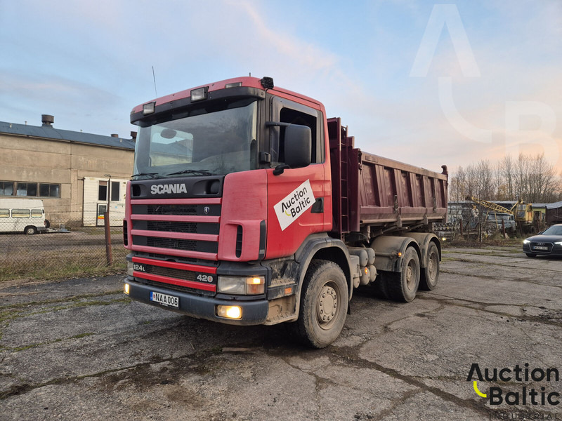 Scania R 124 - Kipper vrachtwagen: afbeelding 1 Scania R 124 - Kipper vrachtwagen: afbeelding 1