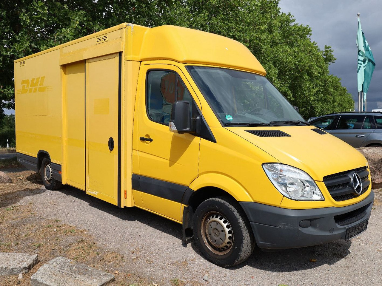 Mercedes-Benz Sprinter II Pritsche/ Koffer/Regalsystem - Bestelwagen gesloten laadbak: afbeelding 1 Mercedes-Benz Sprinter II Pritsche/ Koffer/Regalsystem - Bestelwagen gesloten laadbak: afbeelding 1