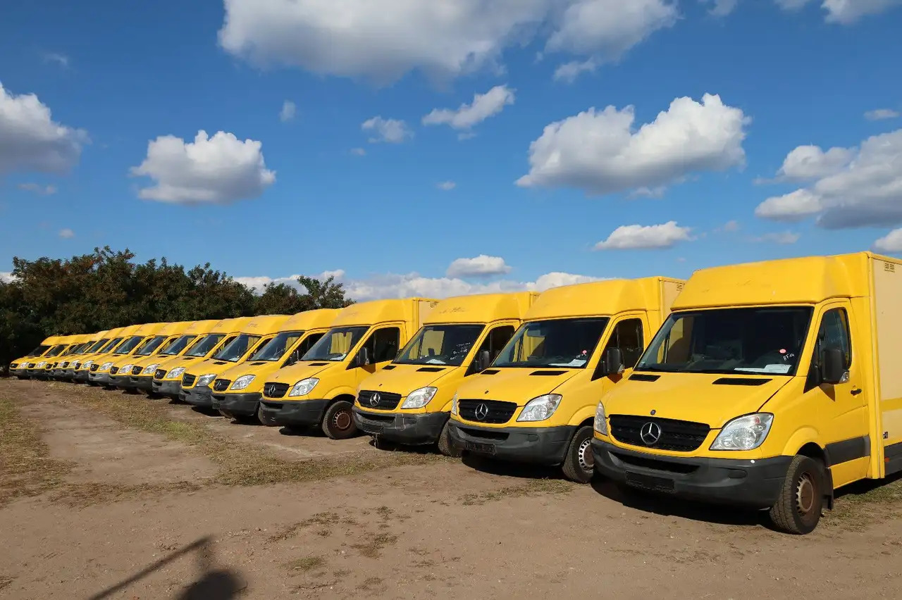 Mercedes-Benz Sprinter/Koffer/Regalsystem/ EU5/ 1. Hand - Bestelwagen gesloten laadbak: afbeelding 1 Mercedes-Benz Sprinter/Koffer/Regalsystem/ EU5/ 1. Hand - Bestelwagen gesloten laadbak: afbeelding 1