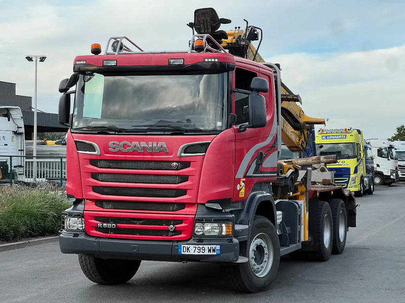 Scania R580 6x4 full steel*3pedal opticruise*R580 V8* - Houttransport: afbeelding 1 Scania R580 6x4 full steel*3pedal opticruise*R580 V8* - Houttransport: afbeelding 1