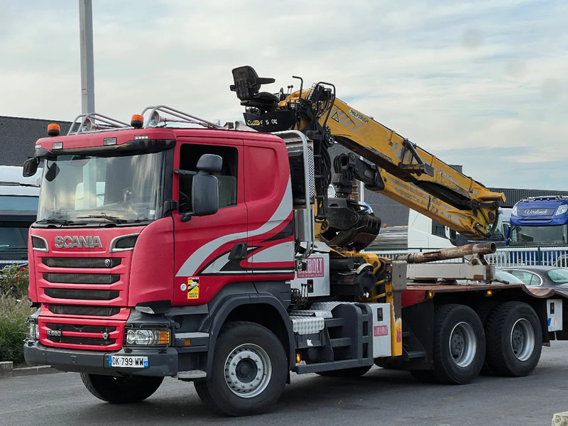 Scania R580 6x4 full steel*3pedal opticruise*R580 V8* - Houttransport: afbeelding 4 Scania R580 6x4 full steel*3pedal opticruise*R580 V8* - Houttransport: afbeelding 4