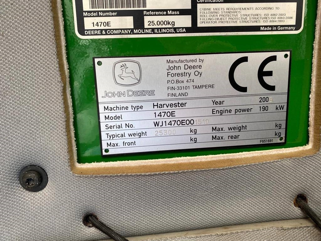 Leasing John Deere 1470 E  John Deere 1470 E: afbeelding 14 Leasing John Deere 1470 E  John Deere 1470 E: afbeelding 14