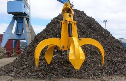 AME Hydraulic Orange Peel Grab 360° Rotating, Suitable for 18-28 Ton - Grijper voor Graafmachine: afbeelding 1 AME Hydraulic Orange Peel Grab 360° Rotating, Suitable for 18-28 Ton - Grijper voor Graafmachine: afbeelding 1