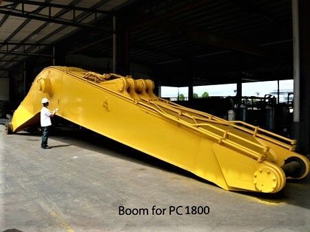 Nieuw Rupsgraafmachine KOMATSU Long Reach Boom for PC 800 - PC 2000: afbeelding 8