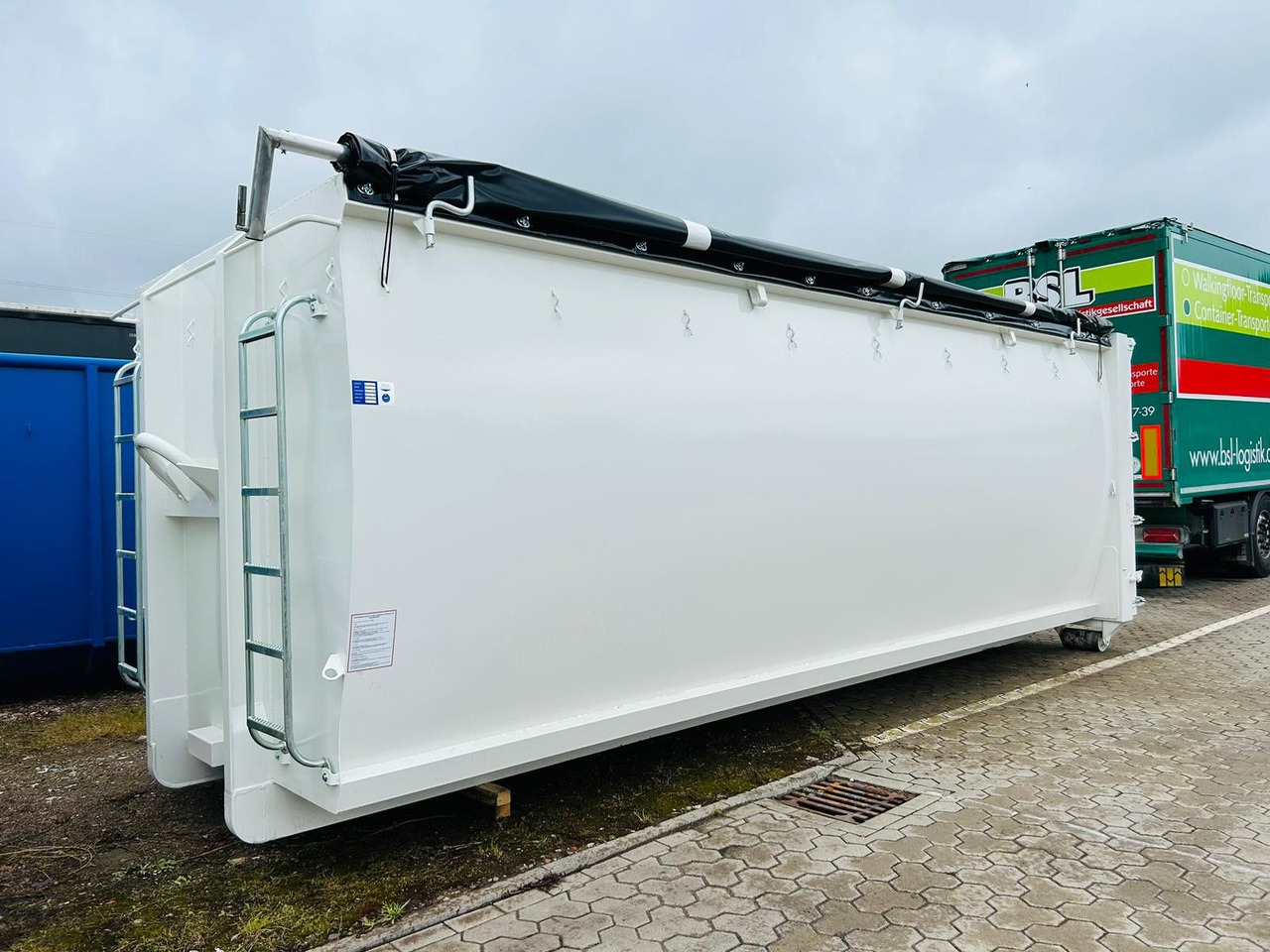 Abroll Container Schlammdicht 35m³ - Haakarm/ Portaalarm aanhanger: afbeelding 1 Abroll Container Schlammdicht 35m³ - Haakarm/ Portaalarm aanhanger: afbeelding 1