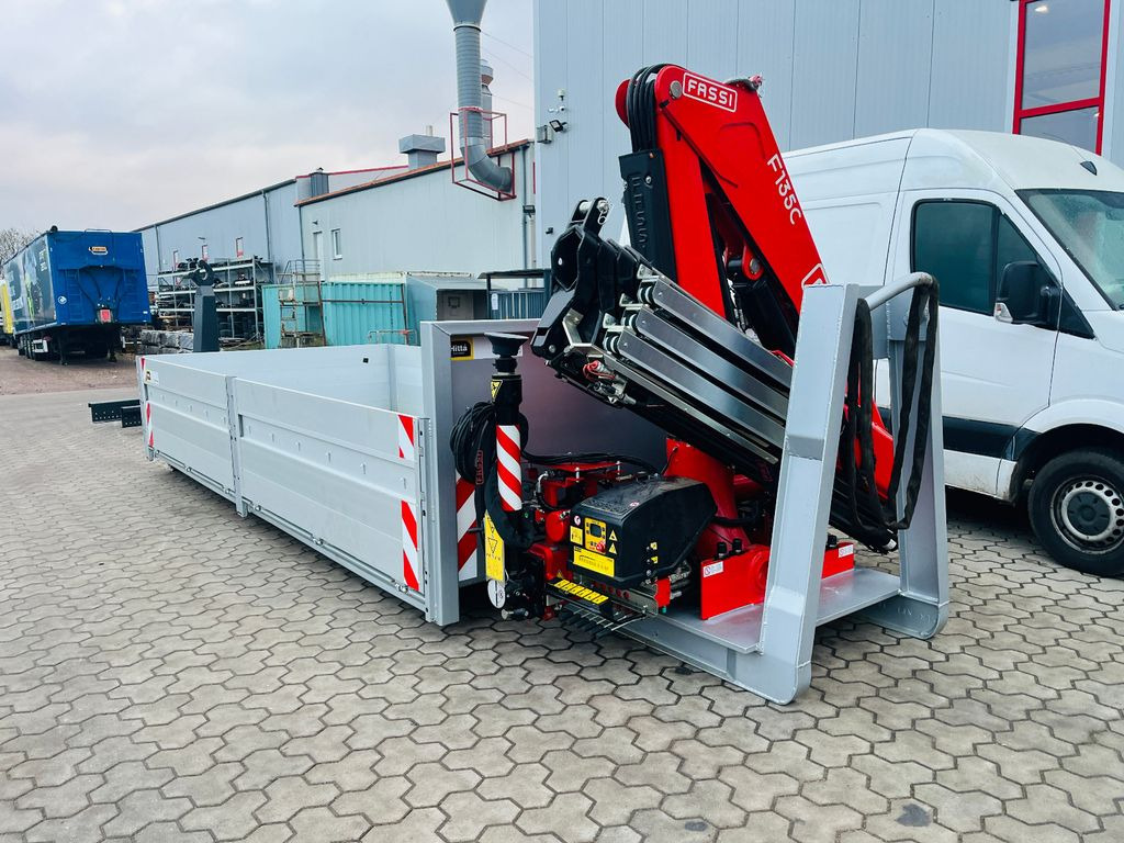 Abrollcontainer Container Kran Fassi F135 - Containertransporter/ Wissellaadbak oplegger: afbeelding 1 Abrollcontainer Container Kran Fassi F135 - Containertransporter/ Wissellaadbak oplegger: afbeelding 1