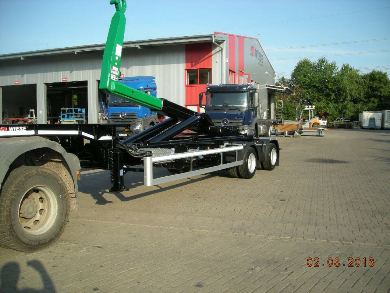 Auflieger Abrollkipper Hakenlift Hooklift - Containertransporter/ Wissellaadbak oplegger: afbeelding 2 Auflieger Abrollkipper Hakenlift Hooklift - Containertransporter/ Wissellaadbak oplegger: afbeelding 2