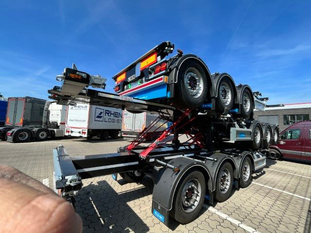 D-TEC Containerchassis Flexitrailer - Containertransporter/ Wissellaadbak oplegger: afbeelding 2 D-TEC Containerchassis Flexitrailer - Containertransporter/ Wissellaadbak oplegger: afbeelding 2