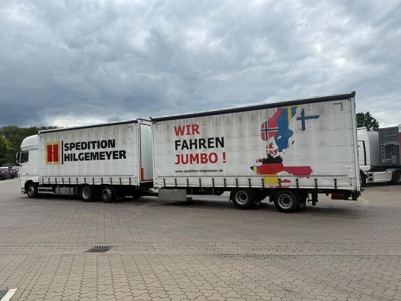 DAF XF 480 FAN LowDeck 6x2 Jumbo Inklusive Anhänger - Schuifzeilen vrachtwagen: afbeelding 5 DAF XF 480 FAN LowDeck 6x2 Jumbo Inklusive Anhänger - Schuifzeilen vrachtwagen: afbeelding 5