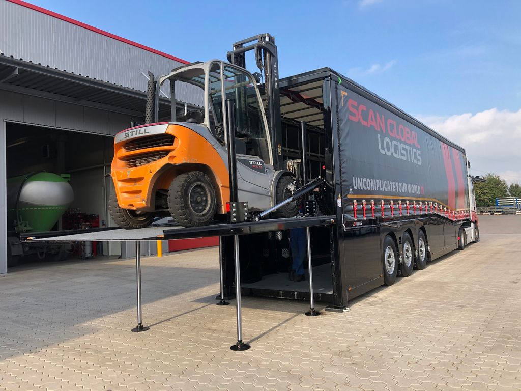 Innenlader Zwischenlader Gabelstaplertransporter - Dieplader oplegger: afbeelding 5 Innenlader Zwischenlader Gabelstaplertransporter - Dieplader oplegger: afbeelding 5