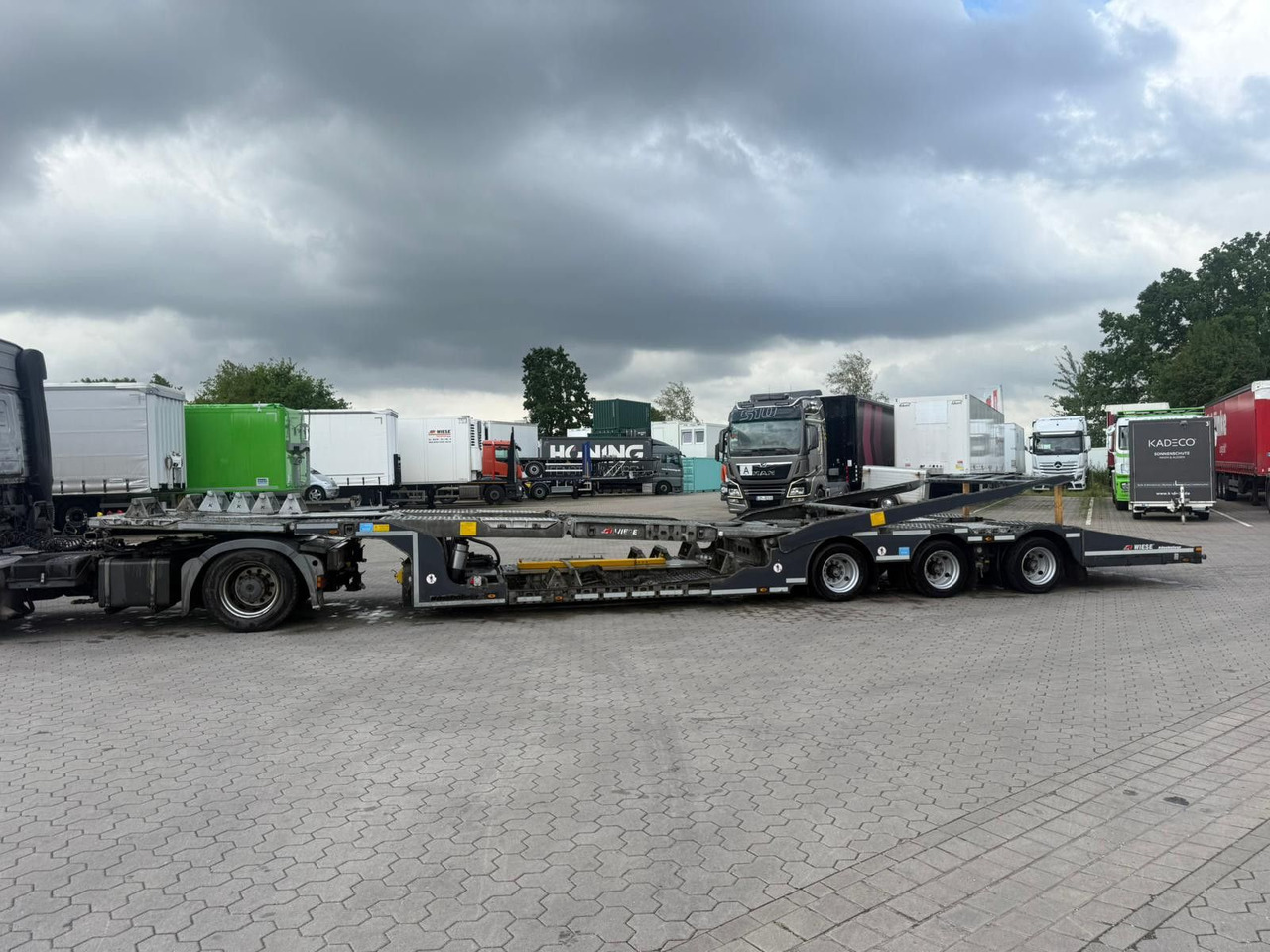 Kässbohrer K.SOK Truck/Car Transporter, Novagrau - Autotransport oplegger: afbeelding 5 Kässbohrer K.SOK Truck/Car Transporter, Novagrau - Autotransport oplegger: afbeelding 5