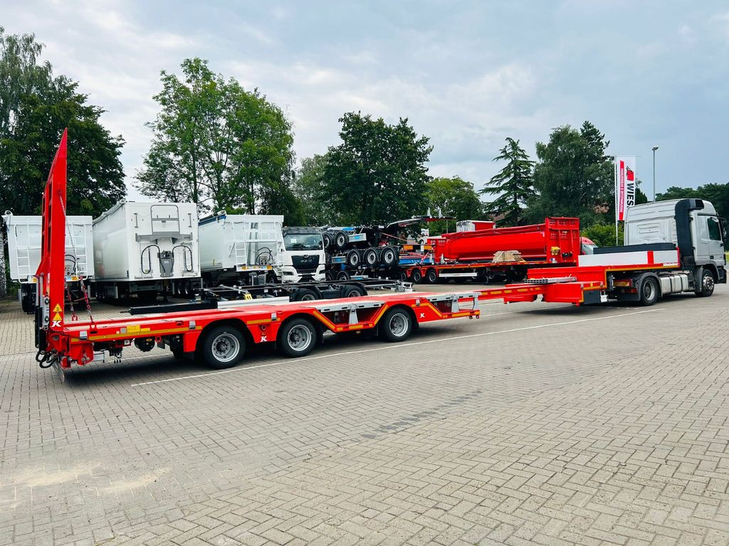 Kässbohrer KSLA RJ Mega Jumbo Tieflader mit Radmulden tele - Dieplader oplegger: afbeelding 5 Kässbohrer KSLA RJ Mega Jumbo Tieflader mit Radmulden tele - Dieplader oplegger: afbeelding 5