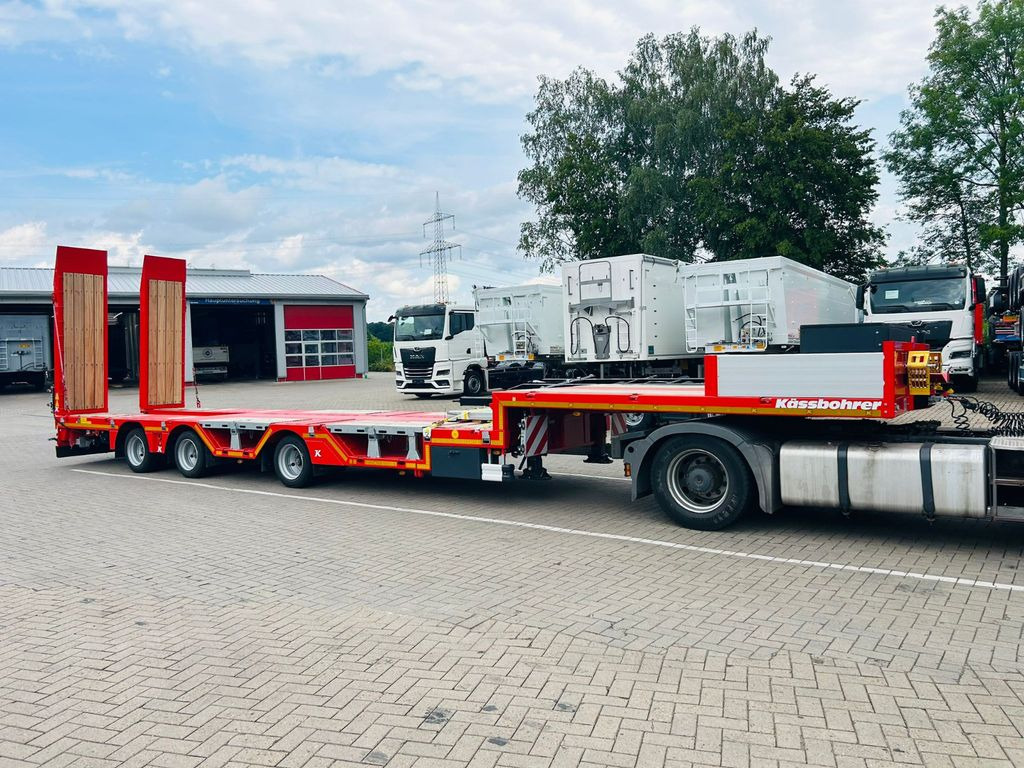 Kässbohrer KSLA RJ Mega Jumbo Tieflader mit Radmulden tele - Dieplader oplegger: afbeelding 2 Kässbohrer KSLA RJ Mega Jumbo Tieflader mit Radmulden tele - Dieplader oplegger: afbeelding 2