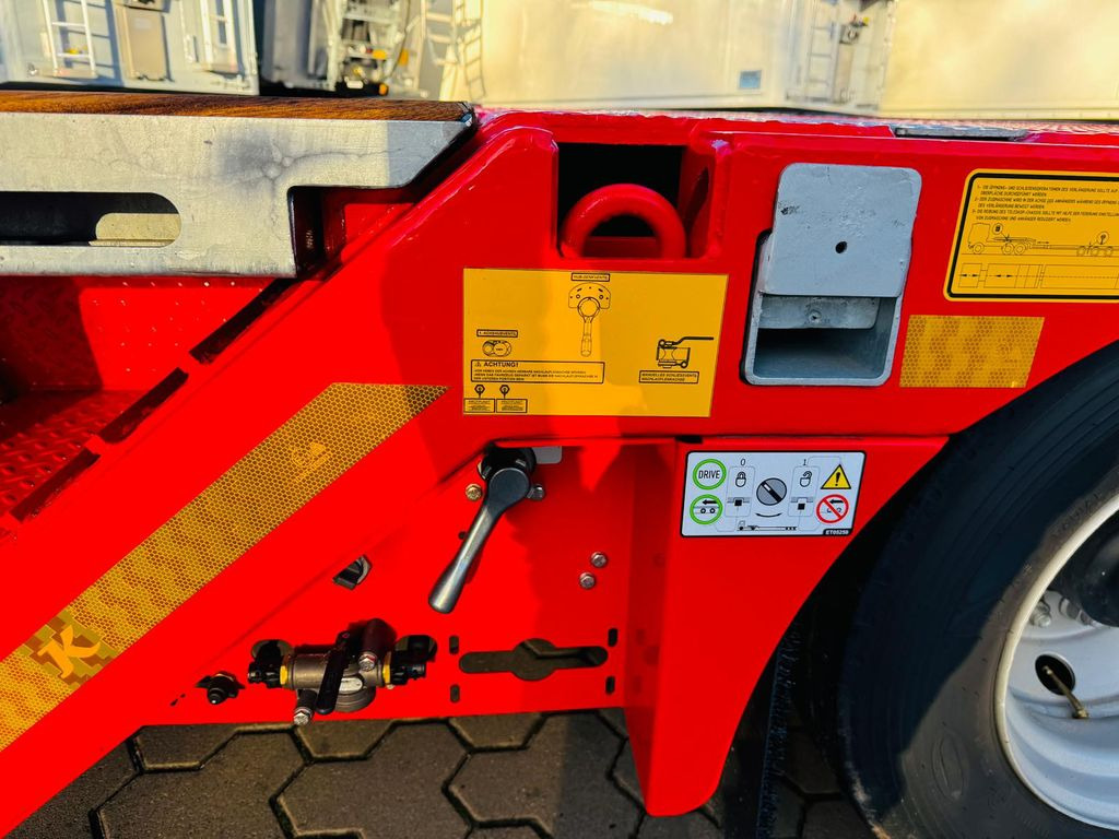 Nieuw Dieplader oplegger Kässbohrer SLAR3 Ausziehbares Tiefbett mit Radmulden: afbeelding 8