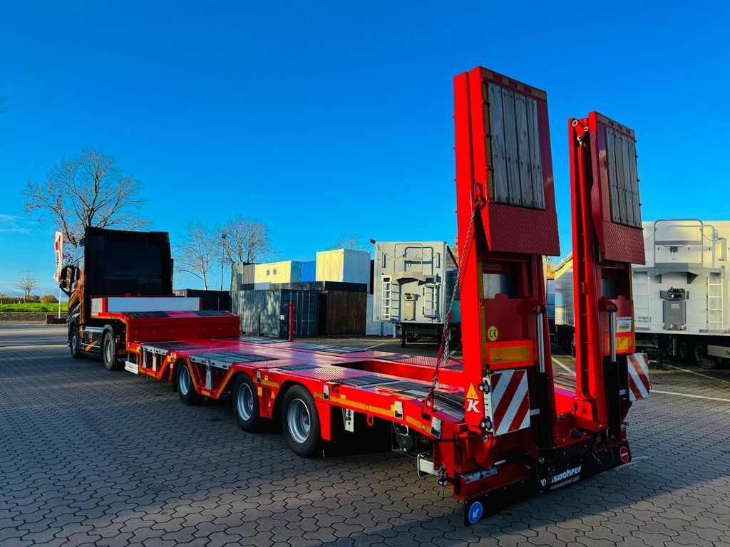 Kässbohrer SLAR3 Ausziehbares Tiefbett mit Radmulden Kässbohrer SLAR3 Tele Tiefbett Radmulden metallisiert - Dieplader oplegger: afbeelding 1 Kässbohrer SLAR3 Ausziehbares Tiefbett mit Radmulden Kässbohrer SLAR3 Tele Tiefbett Radmulden metallisiert - Dieplader oplegger: afbeelding 1