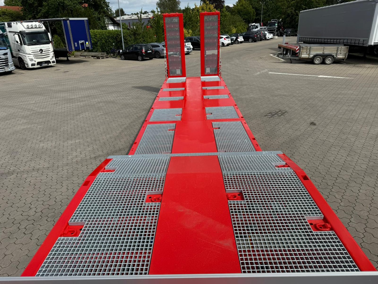 Nieuw Dieplader oplegger Kässbohrer SLS.HS Tieflader mit hydr. Schwanenhals Kässbohrer SLS.HS Tieflader mit hydr. Schwanenhals: afbeelding 9