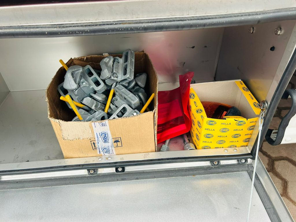 Nieuw Vlakke/ Open oplegger Kässbohrer SPA Mega Tele Plattform Auflieger: afbeelding 12