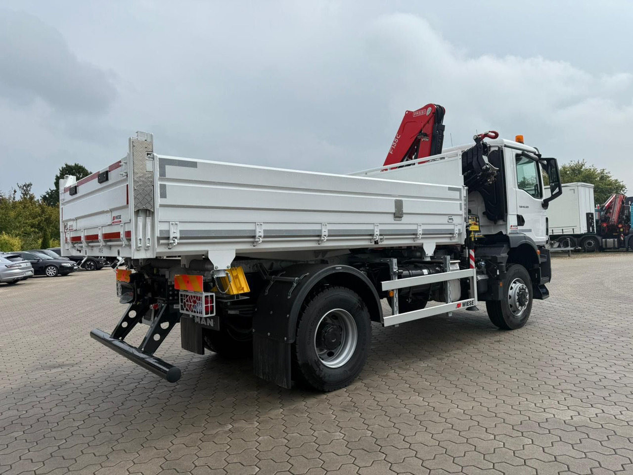 MAN 18.320 4x4 mit Fassi Ladekran Sofort Verfügbar - Kraanwagen: afbeelding 4 MAN 18.320 4x4 mit Fassi Ladekran Sofort Verfügbar - Kraanwagen: afbeelding 4