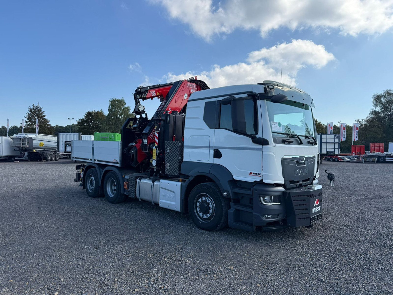 MAN 26.470 6x4-4 Hydrodrive Fassi Kran F545 Jib - Vrachtwagen met open laadbak, Kraanwagen: afbeelding 5 MAN 26.470 6x4-4 Hydrodrive Fassi Kran F545 Jib - Vrachtwagen met open laadbak, Kraanwagen: afbeelding 5