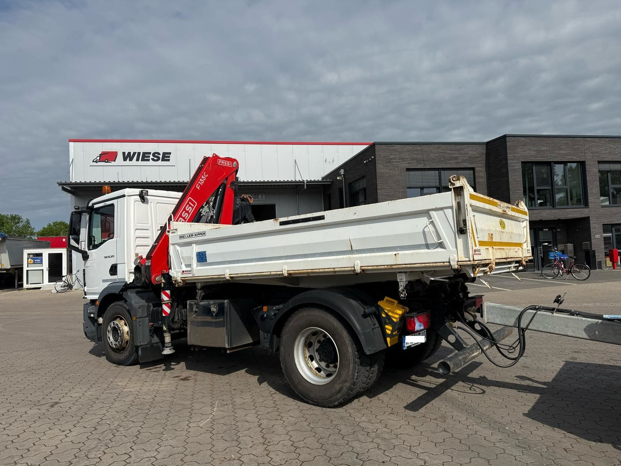 MAN TGM 18.320 4x2 BB Kran Fassi F135 Kipper Meiller - Kraanwagen: afbeelding 4 MAN TGM 18.320 4x2 BB Kran Fassi F135 Kipper Meiller - Kraanwagen: afbeelding 4