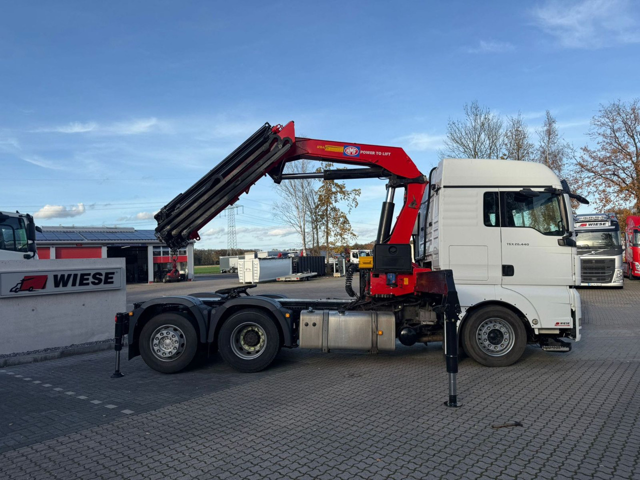 MAN TGX 26.440 6x2 mit HMF 3000-5 Kran Top Zustand - Kraanwagen: afbeelding 2 MAN TGX 26.440 6x2 mit HMF 3000-5 Kran Top Zustand - Kraanwagen: afbeelding 2