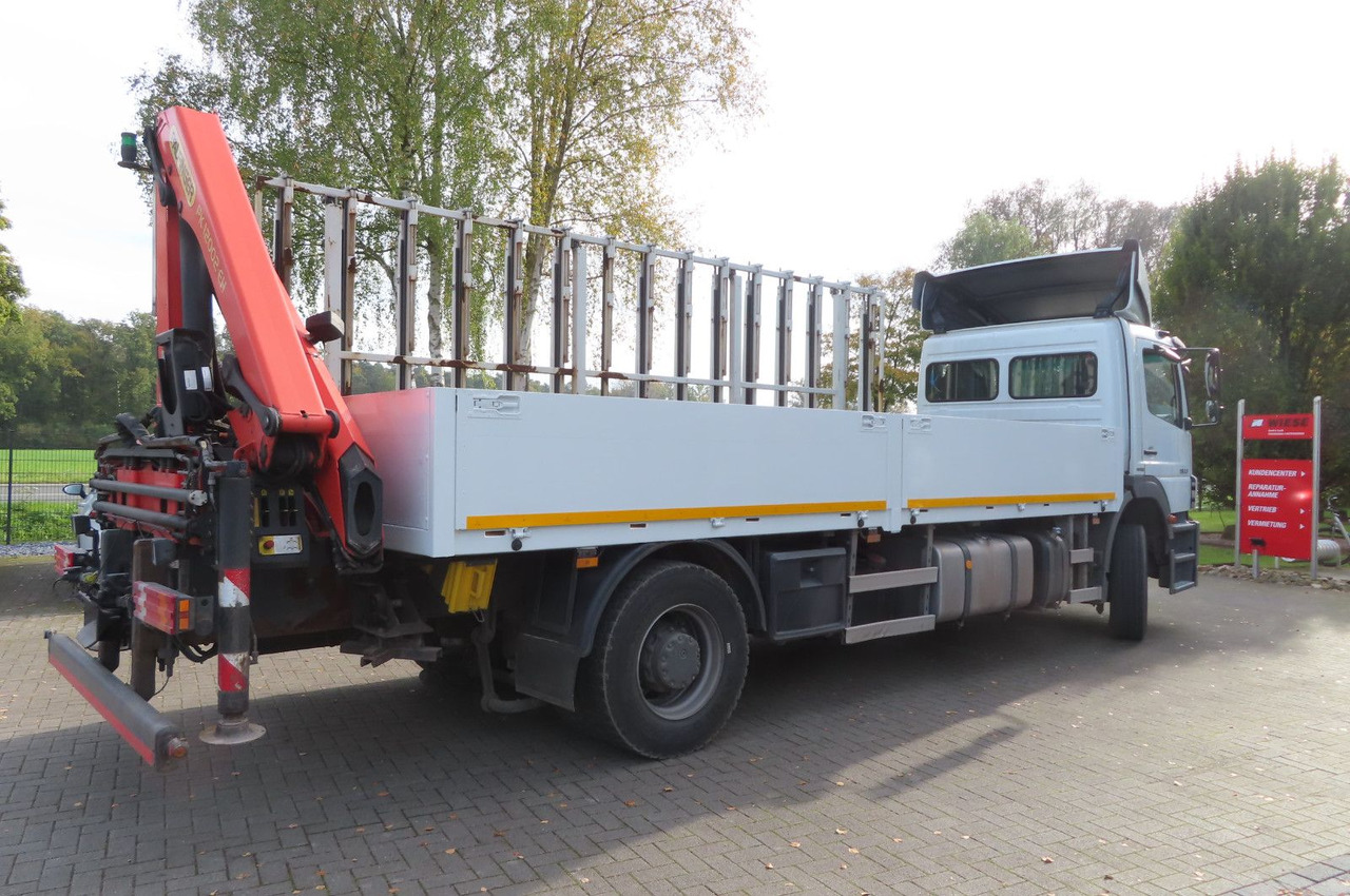 Mercedes-Benz Axor 1833 L - Glastransporter Kran Palfinger - Kraanwagen: afbeelding 1 Mercedes-Benz Axor 1833 L - Glastransporter Kran Palfinger - Kraanwagen: afbeelding 1