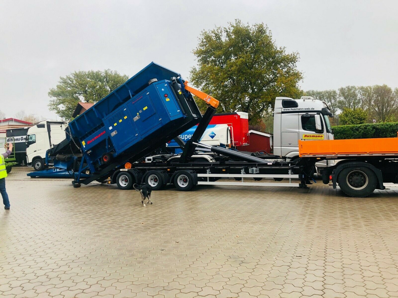 Auflieger Abrollkipper Hakenlift Hookliftloader - Oplegger: afbeelding 4 Auflieger Abrollkipper Hakenlift Hookliftloader - Oplegger: afbeelding 4