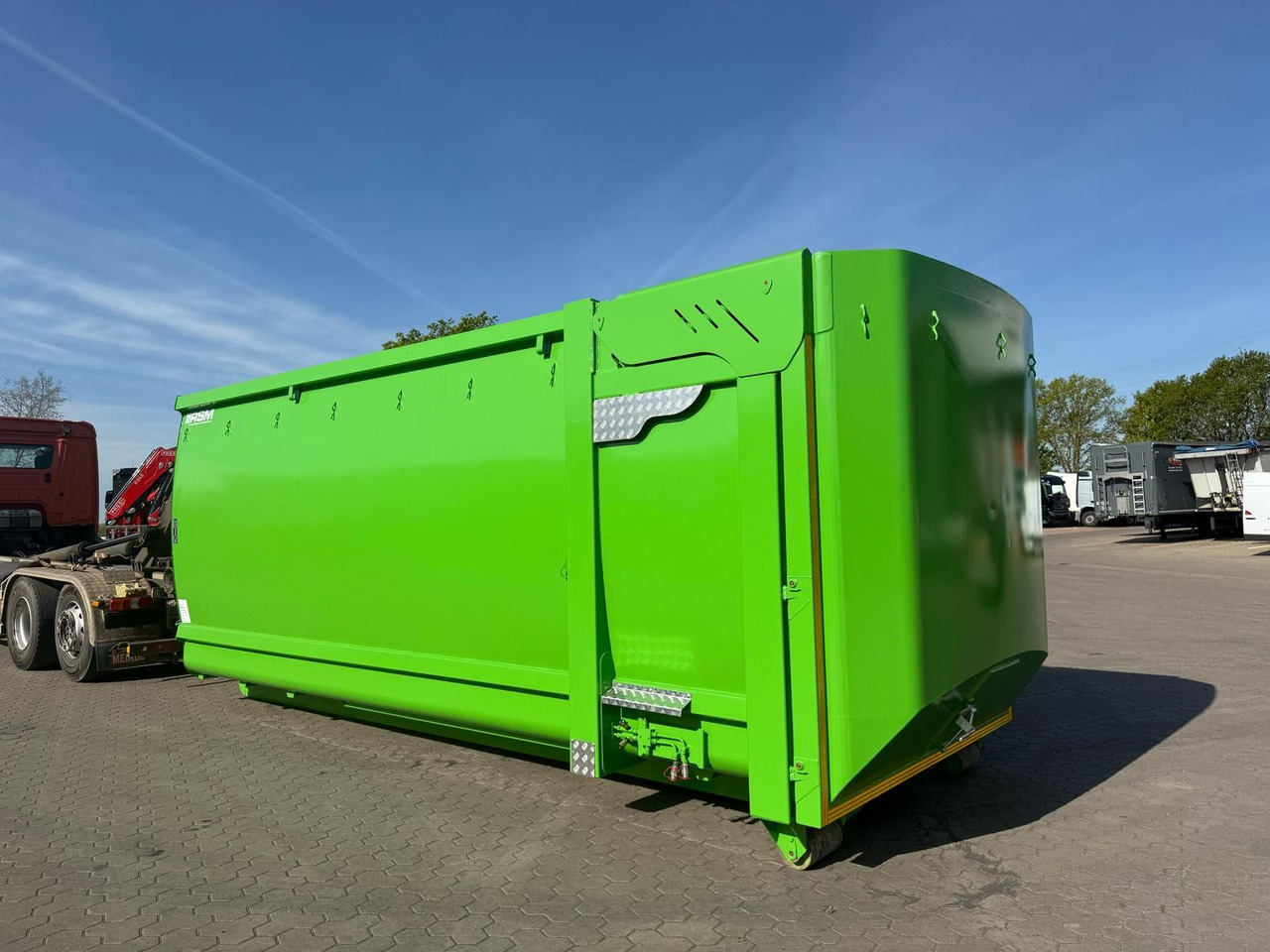 RSM Abrollcontainer 38m³ mit hydr. Heckklappe - Containertransporter/ Wissellaadbak oplegger: afbeelding 3 RSM Abrollcontainer 38m³ mit hydr. Heckklappe - Containertransporter/ Wissellaadbak oplegger: afbeelding 3