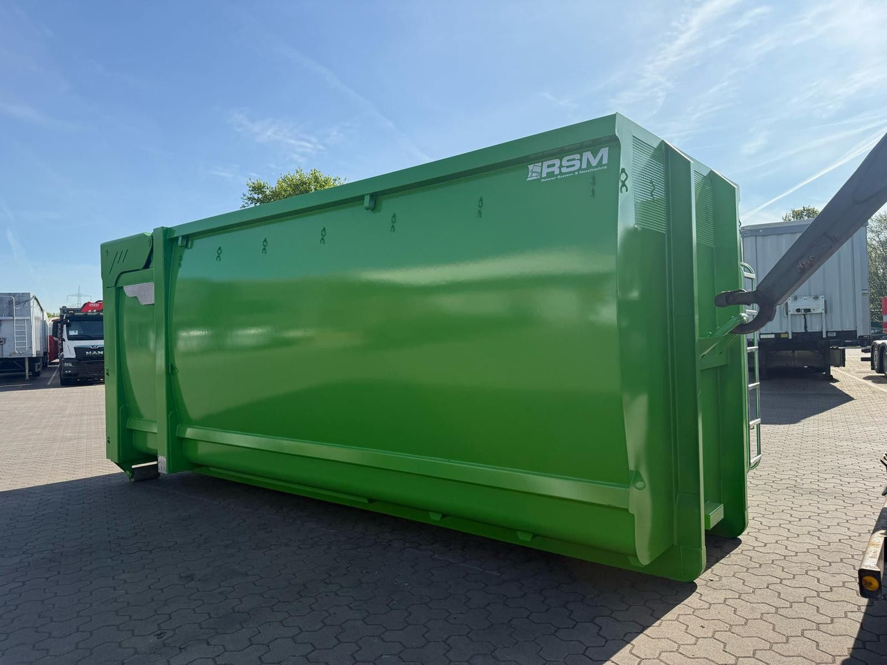 RSM Abrollcontainer 38m³ mit hydr. Heckklappe - Containertransporter/ Wissellaadbak oplegger: afbeelding 4 RSM Abrollcontainer 38m³ mit hydr. Heckklappe - Containertransporter/ Wissellaadbak oplegger: afbeelding 4