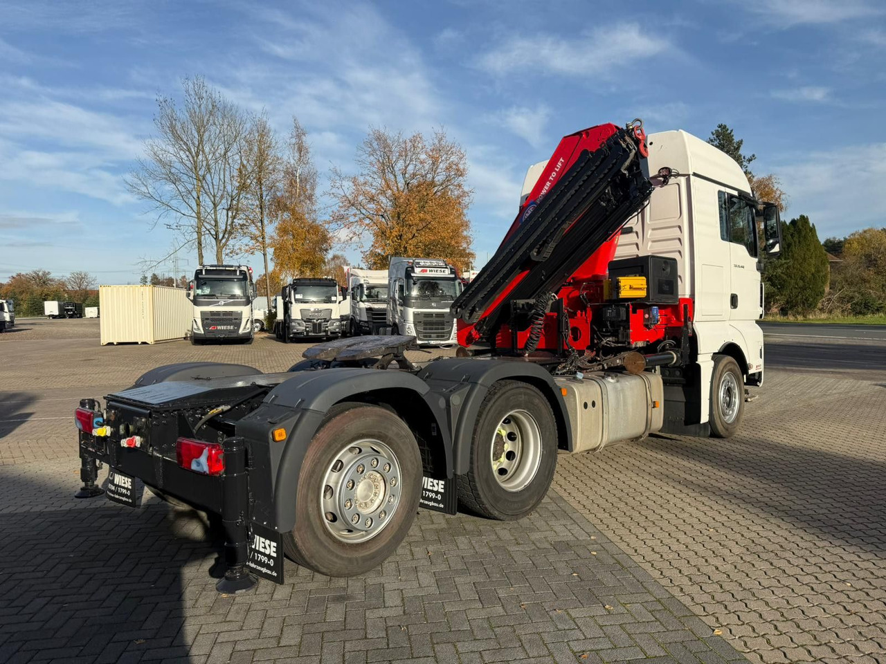 MAN TGX 26.440 6x2 mit HMF 3000-K5 Kran Top Zustand - Trekker: afbeelding 3 MAN TGX 26.440 6x2 mit HMF 3000-K5 Kran Top Zustand - Trekker: afbeelding 3
