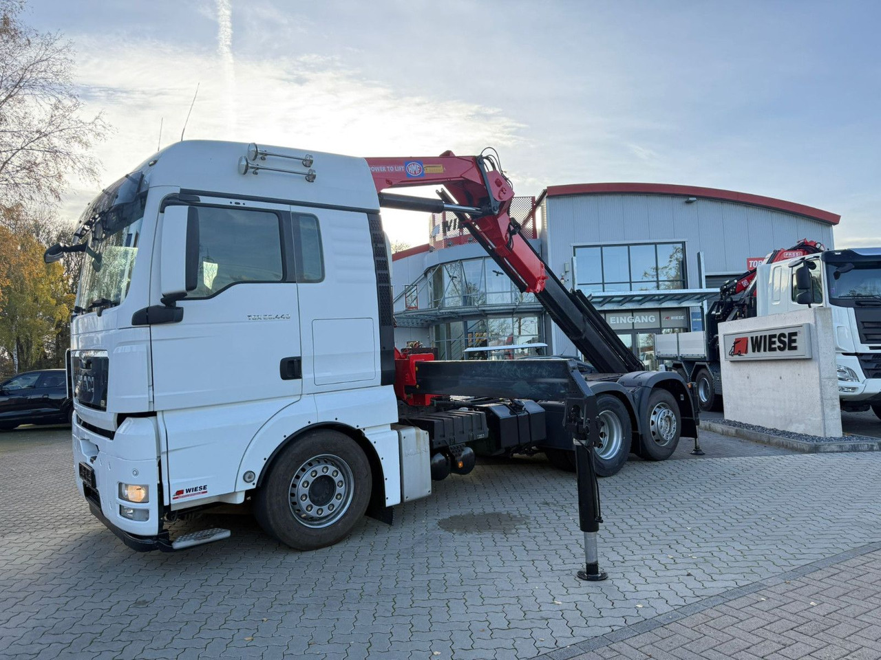 MAN TGX 26.440 6x2 mit HMF 3000-K5 Kran Top Zustand - Trekker: afbeelding 5 MAN TGX 26.440 6x2 mit HMF 3000-K5 Kran Top Zustand - Trekker: afbeelding 5