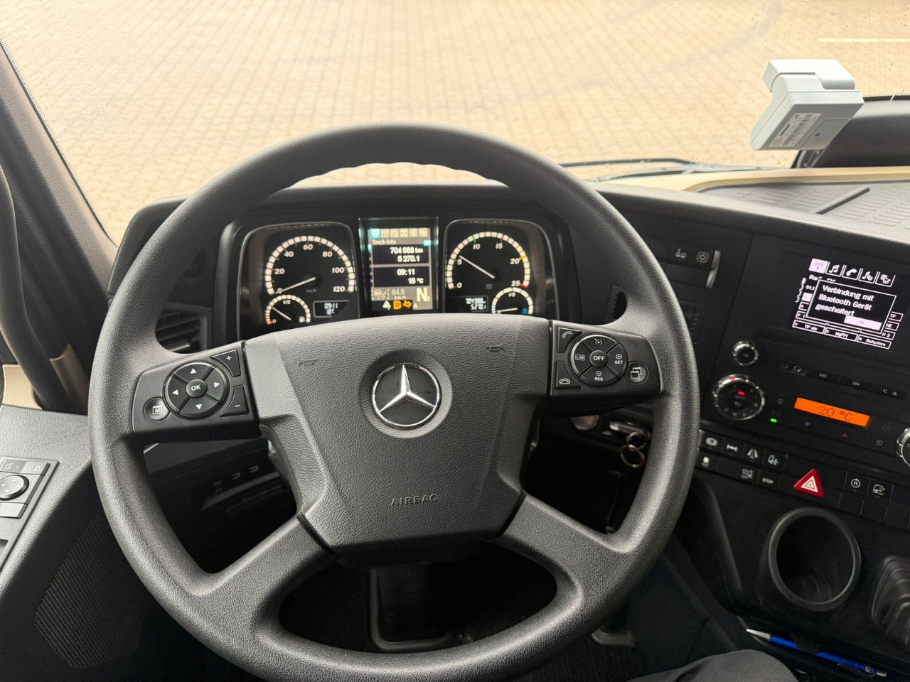Trekker Mercedes-Benz Actros 1851 LS 4x2 Hydraulik Alu Felgen: afbeelding 9 Trekker Mercedes-Benz Actros 1851 LS 4x2 Hydraulik Alu Felgen: afbeelding 9